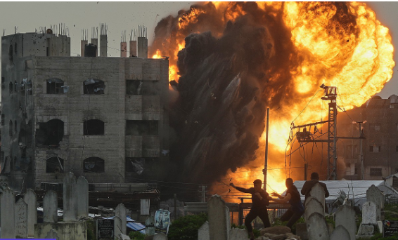 가자 진입시도 활동가 "다시 가겠다"...